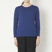 ao/なめらか天竺8分袖Tシャツ